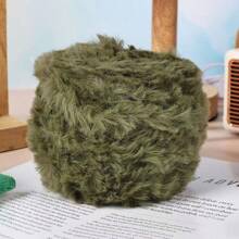 Big Ball 100 Grams Faux Fur Soft Yarn 100% Polyester Yarn For DIY Crochet Knitting Projects Like Throw Blanket Scarf Hat & Other Hometextile Products