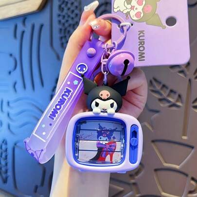 Sanrio 迷你收音机收藏品 - 优质树脂小雕像，包括 Hello Kitty、Kuromi 和 Cinnamoroll。手绘细节让角色栩栩如生，非常适合展示或日常灵感。