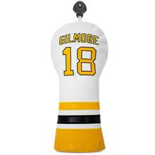 1 Piece Of Two-Color Spliced 18-White Wood Club Cover Design Golf Club Head Cover - Durable Waterproof Safety Protective Cover Golf Club - Ultimate Club Protection Accessory