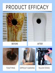 6/3/1PC Proszek do czyszczenia toalet, odpowiedni do czyszczenia toalet w łazience, usuwa brud, plamy z moczu i zapachy, proszek do czyszczenia gospodarstwa domowego, proszek czyszczący w piance (nowe i stare modele wysyłane losowo)