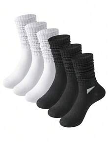 40 pièces/30 pièces/24 pièces Chaussettes de sport confortables unisexes, convenant aux sports et à l'entraînement, chaussettes longues pour femmes, port décontracté et professionnel, antibactériennes, douces, noires et blanches, résistantes aux odeurs, absorbantes, douces et légères, convenant à l'automne/hiver, 20 pièces/10 pièces/8 pièces/6 pièces/4 pièces/2 pièces