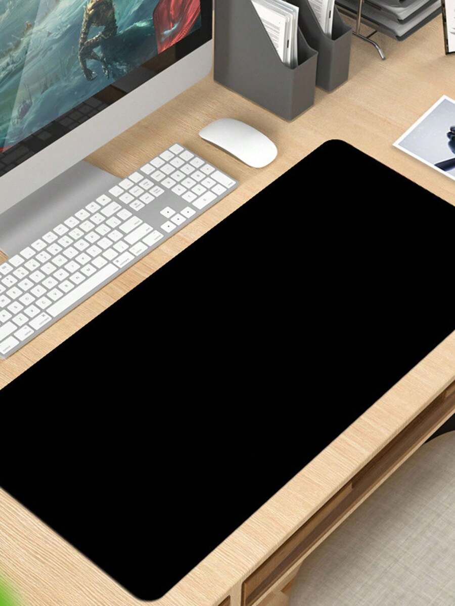 大号游戏鼠标垫（70 X 30 厘米），带加长垫的鼠标垫，防滑橡胶底座，特殊柔软纹理表面
