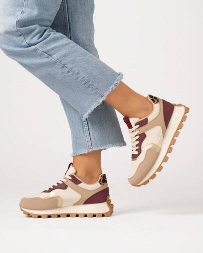 Zapato deportivo para mujer, zapatilla casual con suela gruesa y cómoda, diseño clasico de  ideal para uso diarias