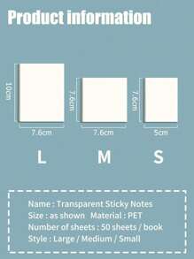 50/150 件渐变色多色计划便签，个性化记事本，横向版本，适合学生、办公室工作人员、家庭使用、学校用品、返校用品、办公用品、办公桌配件、返校配件、办公与学习用品 > 笔记本与书写板 > 便签