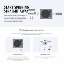 Sony PS-LX310BT Belt Drive Turntable Fully Automatic Wireless Vinyl Record Player