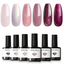 Cat Eye Gel Nail Polish Set, 6 Colors 9D Glassy Cat Eye Glitter Gel Polish Black Red Purple Blue Silver Brown Nail Polish All Seasons With Magnet Soak Off Led DIY Salon Gift-842643 - 玫瑰園 - 查看 2