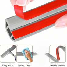 1pc 2m Self-Adhesive Cable Raceway Cover, Floor Cable Protector Hider For Power Cord Management To Prevent Tripping Hazard