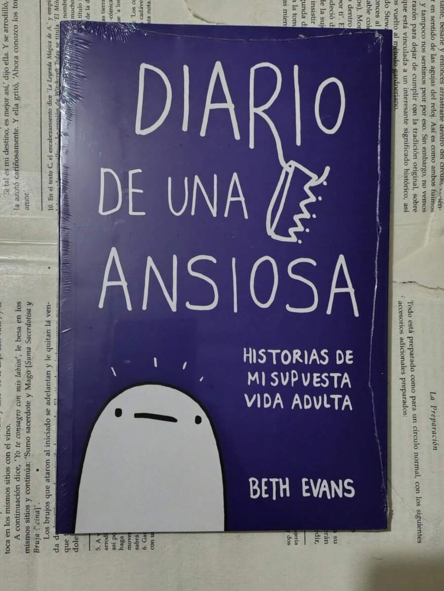 Diario de una ansiosa novela juvenil contemporánea autoayuda emociones juventud historia inspiradora narrativa moderna lectura recomendada salud mental adolescentes - Libro único - Ver 1