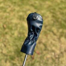 Bao đầu gậy golf họa tiết cây nhỏ, bao đầu gậy Driver, bao đầu gậy Fairway Wood, bao đầu gậy Hybrid, bao đầu gậy Putter bằng da PU. - Màu xanh lam - Xem 8