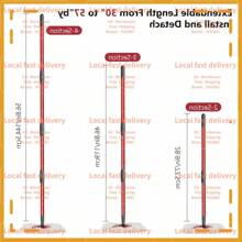 Local Devery-YOUBEI-Qulable Spin Mop Replacement Handle - Mop Stick Compatible With O-Cedar Spin Mop, 4-Section 30" To 58" Mop Handle Replacement Stick, EasyWring Mop Handle For Floor Cleaning(Mop Head&Base Not Include) - 紅色 - 查看 2