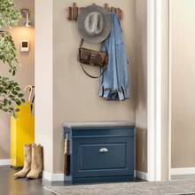 SoBuy Shoe Cabinet FSR82-K-W - 藍色 - 查看 1
