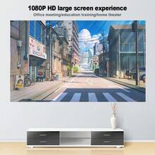 简易遮光投影幕，60-72-84-92-100-110-120-130英寸4K超高清，无需钻孔安装，16:9可折叠便携式投影幕，适用于家庭影院、室内/室外、家庭、派对、办公室、教室等场所。 - 灰色 - 查看 4