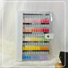 Magnetic Nail Swatches Book Color Testing Detachable Nail Tip Acrylic Gradient Color Display Booklet Adetachable Manicure Display - Multicolor - View 7