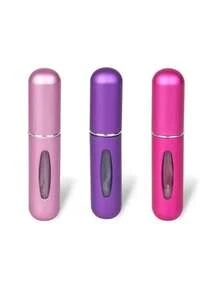 1/3pcs 5ml Bottom Filled Perfume Bottle, Refillable Spray Bottle, Portable Cosmetic Container Perfume Bottle Perfume Refillable Bottle