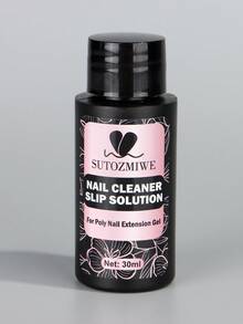 Dung dịch làm sạch móng dạng lỏng 30ml cho móng nối dài, sơn móng tay dạng gel Poly Quick UV Builder Acrylic Gel Polish, chất tẩy rửa, làm sạch gel nối dài móng nghệ thuật Plus - Trong sáng - Xem 5
