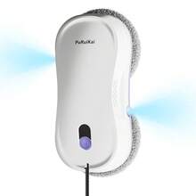 PuRuiKai Smart Window Cleaning Robot – Auto Glass Cleaner With Remote & Edge Detection - EU C Type Plug(220-240V) - View 2