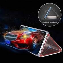 Hadaasi 1 pièce Étui de téléphone portable  avec rabat argenté, électroplaqué, pailleté, avec support pliant. Résistant aux chocs et aux rayures, avec miroir. Compatible avec Samsung Galaxy S25Ultra/S25Plus/S25/S25Edge/S24Ultra/S24Plus/S24/S23Ultra/S23Plus/S23/S22Ultra/A17/A07 et Apple 17pro/17promax/17Air/17/16E et Honor 400/400Pro/400Lite et Redmi - Argent - Voir 6