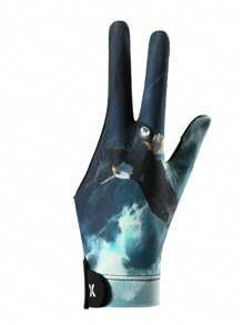 1pc Professional Billiard Glove, 3-Finger Left/Right Hand, Breathable Elastic Snooker/Pool Game Glove Winter Outfits Fall