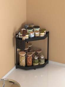 1入組多層鐵廚房香料儲物架