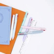 Multicolor Ballpoint Pen 0.5, 4-In-1 Colored Pens Fine Point,Ballpoint Gift Pens For Planner Journaling,Assorted Ink, 6-Count-274119 - Nhiều màu - Xem 5