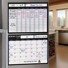 Refrigerator Magnetic Calendar, Dry Erase, For Refrigerator Purchases, Kitchen Event Planning .