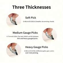 مِعزف جيتار شخصي - صورة/نص/شعار مخصص، مِعزف جيتار مثلث، بلاستيك عالي الجودة، مناسب للموسيقيين، هدايا المناسبات، هدايا عيد الميلاد، مِعزف جيتار متين ذو سطح لامع وإبداعي