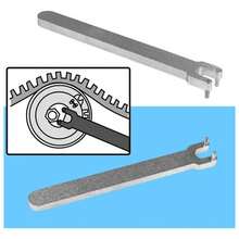 1 kit de distribución de motor para Fiat 500, Punto 8 válvulas. Contiene 1 * herramienta de bloqueo del cigüeñal, 1 * soporte de bloqueo del árbol de levas, 3 * tornillos, con 1 caja - Negro - Ver 4