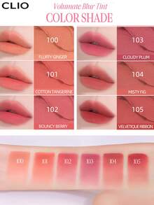 Clio 3g K-Beauty 豐唇唇彩，保濕液態唇膏，亮澤妝感，輕盈可疊擦，玻璃般光澤，柔滑滋養，持久顯色，鮮明色調，透明亮澤，保濕，日常妝容 - #103 CLOUDY PLUM - 查看 6