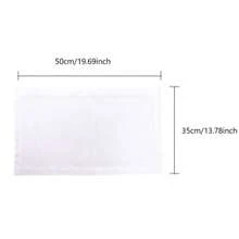 1/4/6/12pcs Hemstitch Cloth Dinner White Napkins - Soft Washable - Ideal For Wedding Spring Summer Easter - Perfect Everyday Use Table Linen
