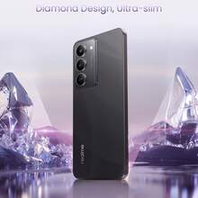 Realme 14X 5G 新品 2025 智能手机 大内存 5000mAh 长续航 120Hz 流畅显示屏 50MP AI 摄像头 IP64 防水 军用级保护 水晶 6+128GB/8+256GB 绿/黑 - 黑色 - 查看 2
