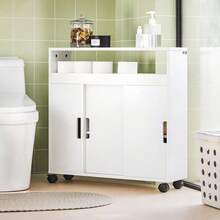 SoBuy Niche Shelf BZR02-W - White - View 4