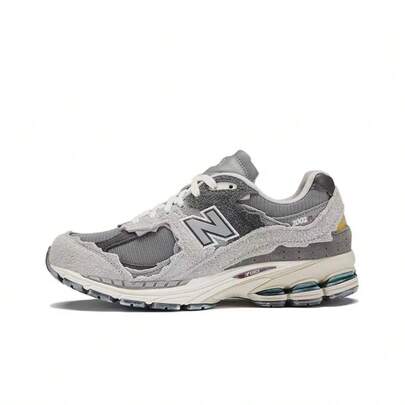 New Balance New Balance NB 2002R Retro Versatile Suede ABZORB Low-Top Casual Running Shoes, Unisex, Cloud Grey