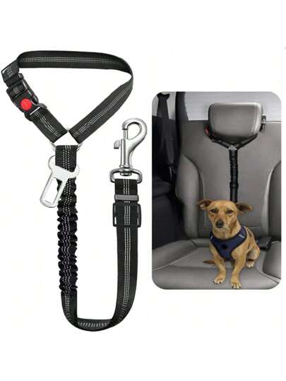 The 2-In-1 Retractable Dog Lead And Adjustable Collar For Cats & Dogs, Enhancing Your Dog's Comfort In The Car, Are Essential Items For Travel. Dog Car Seat Car Seat Covers Dog Car Seat Cover Pet Car Seat