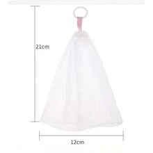1pc Japanese Pull Ring Foaming Net Facial Cleanser Bubble Net, Cleansing Handmade Soap Soap Soap Foam, Foam Net, Bubble Bag