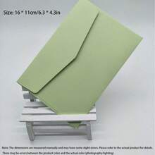 10pcs/20pcs Blank Colored Foil Trim Western Style Envelopes, Creative Gift Invitations, Thick Wedding Invitation Envelopes, Colored Business Stationery Invitations, Party Invitation Envelopes - Multicolor - View 7