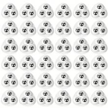 4/8pcs Mini Self-Adhesive Swivel Casters, 360° Rotation, ABS Rotating Rollers For Home And Kitchen Use