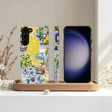 Summer Fruit Pattern Glossy Phone Case 2 In 1 Shockproof Heavy Duty Hard Plastic+Soft Silicone Dual-Layer Cases Compatible With Samsung A13/14/15/16/23/25/26/34/35/36/52/53/54/55/56/71/S21/S22/S23/S24/S25/Plus/FE/Plus/EDGE/ULTRA Compatible With IPhone 16 15 14 13 12 11 16 Pro 16 Promax 16 Plus Protective Cover - FL trái cây bóng 1 - Xem 6