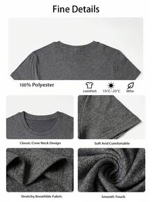 女式夏季复古 80 年代鹅图案印花圆领短袖简约休闲日常 T 恤上衣、趣味蓝丝带鹅女式上衣、复古鹅女式夏季服装、可爱农场动物夏季上衣 - 深灰色 - 查看 4