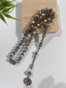 45 piezas/cuerda Rosario pulsera con cuentas de 10mm, cuentas de oración diaria de Oriente Medio en árabe - Multicolor - Ver 13