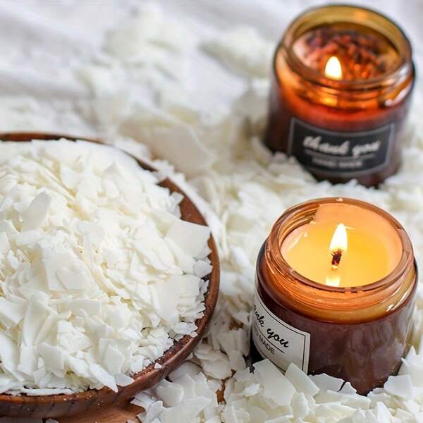 100/1200/1400/1600/1800g Plant-Derived Soy Wax: Perfect For DIY Candles, Aromatherapy Creations – Fits Halloween, Christmas, New Year, Ramadan Celebrations, Makes Great Holiday/Christmas/Housewarming Gifts, And Works For Easter/Mother's Day Decor & Jewelry Wax Molding