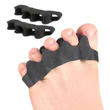 Soft Silicone Toe Separator, Overlapping Toe Divider Hallux Valgus Corrector Toe Alignment And Protection, Includes Comfortable Big Toe Pads, Suitable For Daily Use, Flexible Design For Foot Alignment And Protection, Essential For Foot Care | Comfortable Fit | Soft Silicone Material, Toe Protector, Toe Corrector