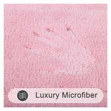 Bathroom Rugsof 3, Bath Mats Non Slip Washable - Soft Absorbent Shower Rugs For Tub Floor & Toilet - Blue Runner Rug, Yellow - As Picture 426 - View 7