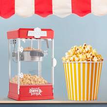 Tabletop Popcorn Maker, 480W, 113g, Red - View 8