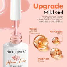 Cat Eye Gel Nail Polish Set, 6 Colors 9D Glassy Cat Eye Glitter Gel Polish Black Red Purple Blue Silver Brown Nail Polish All Seasons With Magnet Soak Off Led DIY Salon Gift-842643 - A-1Hema-FreeJellyNude - 查看 7