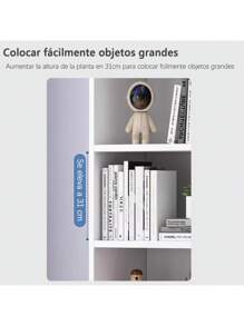 Librero De Suelo Para Almacenamiento Uso Doméstico 6 Niveles