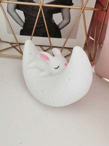 Cute Cartoon Rabbit Night Light, Bedroom Bedside Lamp, Decorative Small Table Lamp, Room Decor Lighting, Dorm Atmosphere Lamp