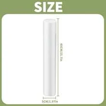 3/5/8 件优质白色花卉泡沫棒，尺寸为 15.75 英寸 * 1.96 英寸——可用作 DIY 婚礼插花的底座。它是一款实心圆柱形海绵，可用于活动和派对装饰，适合母亲节、复活节、感恩节和情人节。它也可作为生日和毕业典礼等场合的礼物。秋季装饰，万圣节装饰 - 泡棉棒 - 查看 10