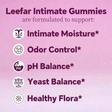 Women's Probiotic Gummies – PH Balance & Vaginal Dryness Support With Slippery Elm, Prebiotics & Lactobacillus Blend – Hawaiian Pineapple Flavor – 60 Gummies (Pack Of 1) - 鳳梨 - 查看 5