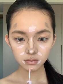 Little Ondine Multiuse LumiBlush 05 Peach Milk Apricot,Create Girlish Apple Cheeks And Brighten Tear Grooves,Long-Lasting Makeup,Natural Makeup Effect,Easily Outline Facial Contours (Such As Nose Bridge, Tear Groove, Brow Bone, Etc.), Suitable For Local Brightening Or Contouring,4.5g/0.16oz - Multiuse LumiBlush 05 Peach Milk Apricot - View 6