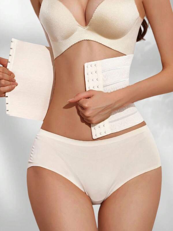 Regulowany gorset modelujący talię, wyszczuplający talię, nierolujący się pas modelujący brzuch, cienki